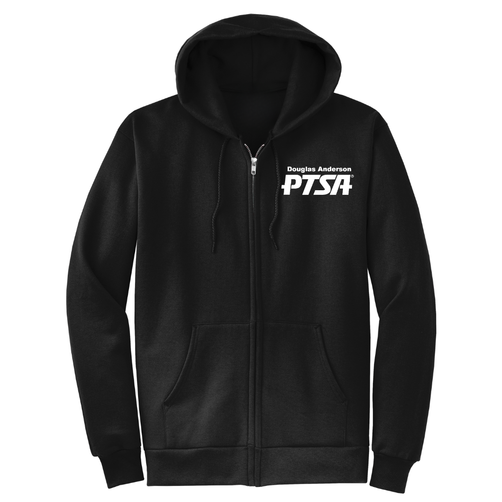 DA PTSA Zipper Hoodie (Black)